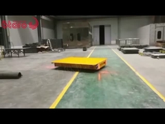 Railless 15ton Remote Control Electric Transfer Cart Transportasi Pemuatan Berat