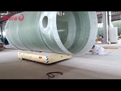 0-20ton Gerobak Pemandu Otomatis Trolley Gudang Bertenaga Baterai Lithium