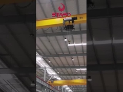 Workshop1-10ton single girder EOT overhead crane standar Eropa OEM electric traveling crane