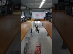 5t 5-40m Span Double Girder Crane Dengan Trolley Top Running