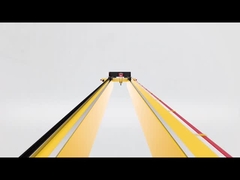 Bahan Baja Handling Jembatan Crane 20 Ton Electric Double Beam Overhead Crane Untuk Gudang