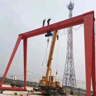 20m/menit Lift Travel Speed Container Gantry Crane dengan Bagian Listrik Utama Siemens