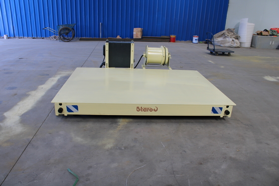 8 ton platform stainless steel keranjang listrik alat transportasi troli transfer bahan
