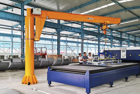 1ton Cantilever Crane/Jib Crane Manufacturers/360° rotating crane produsen