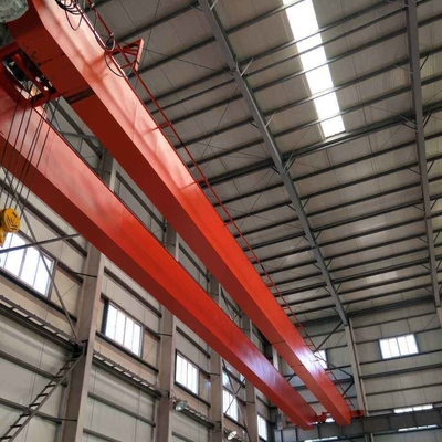 GOST Stabilitas Tinggi 10T Double Beam EOT Crane Untuk Industri Kimia