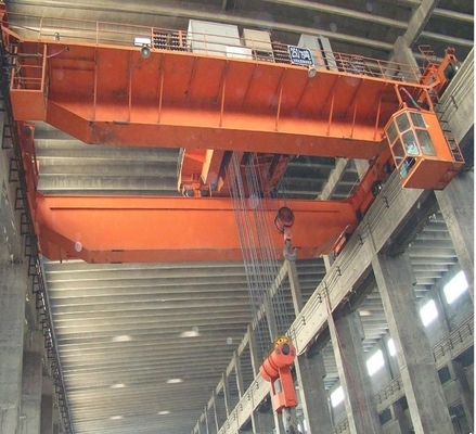 Pabrik Baja Double Girder Overhead Travelling Crane Mudah Dioperasikan