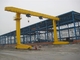 Desain yang disesuaikan rentang 15m Single Girder Gantry Crane 10ton 15 Ton Untuk Pabrik Industri