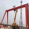 20m/menit Lift Travel Speed Container Gantry Crane dengan Bagian Listrik Utama Siemens