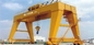 Outdoor Double Girder Rail Gantry Crane Disesuaikan 50/10 Ton
