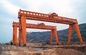 40 Ton Double Girder Gantry Crane Mining Material Handling Perjalanan