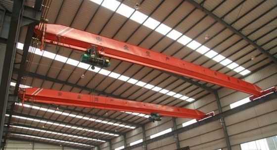 Pengendalian Kabin Angkat Peralatan Crane Overhead Single Beam 30 Ton