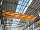 Material baja Handling Double Beam Overhead Crane Bridge 20 Ton Listrik Untuk Gudang