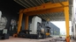 ODM Heavy Duty 16 Ton Single Leg Gantry Crane 3.5m / Min Kecepatan Angkat