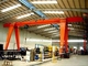 Anti Tipping 5m-35m Span Single Girder Gantry Crane Untuk Bengkel