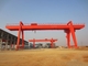 Aman Handal Bepergian Double Girder Gantry Crane 40 Ton Bridge Crane Kebisingan Rendah