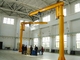 Workstation Terpasang di Lantai 5 Ton Jib Crane Hoist Hemat Energi Efisien
