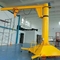 2000-6000mm Beam Mobile Floor Jib Crane Hoist Pendant Kontrol Tombol Tekan