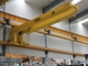 Bengkel 1000kg 2000kg Wall Traveling Jib Crane Dengan Hoist