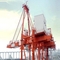 STS 50T Harbour Portal Crane Jarak Jangkauan 50m Quay Container Crane