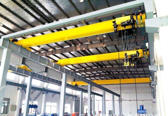 Remote control Girder Overhead Crane Standar Eropa Kecil dengan hoist 5ton bridge crane
